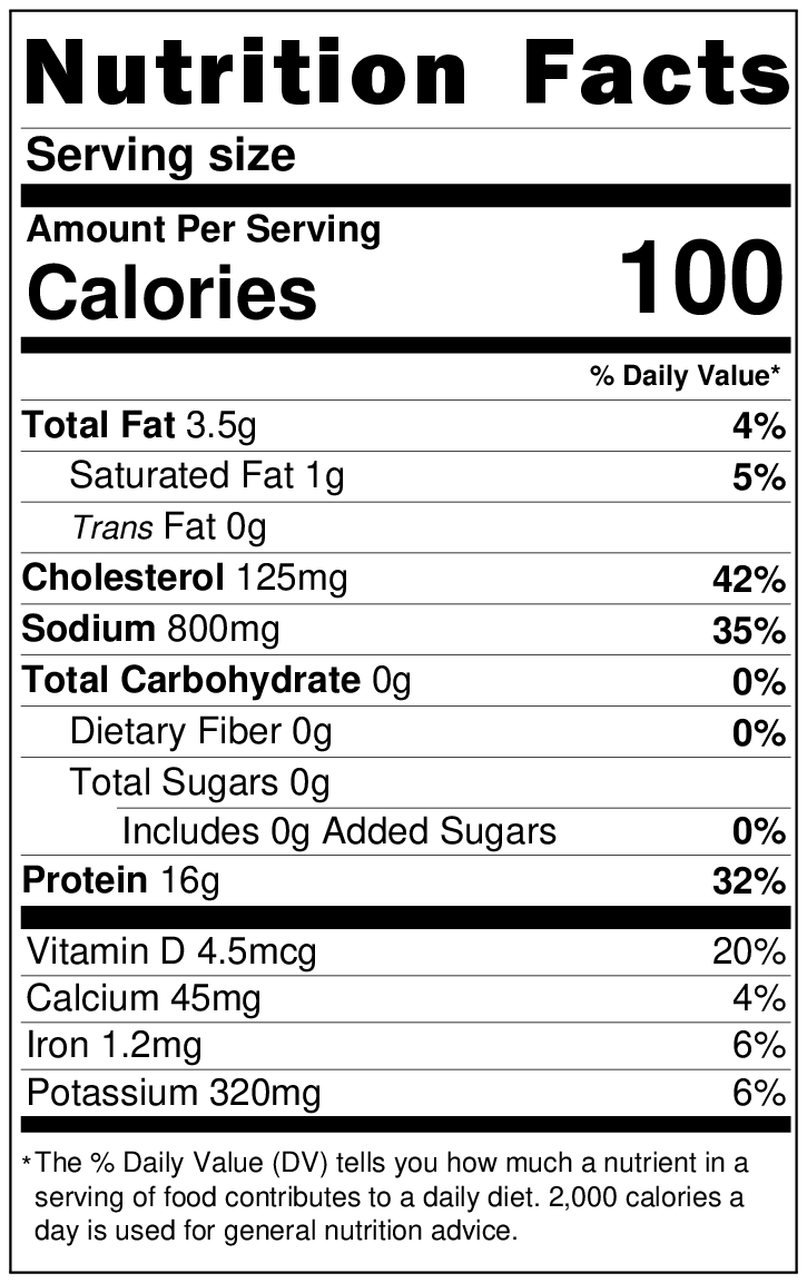 Giant Taranka with Caviar (Semi Dry)