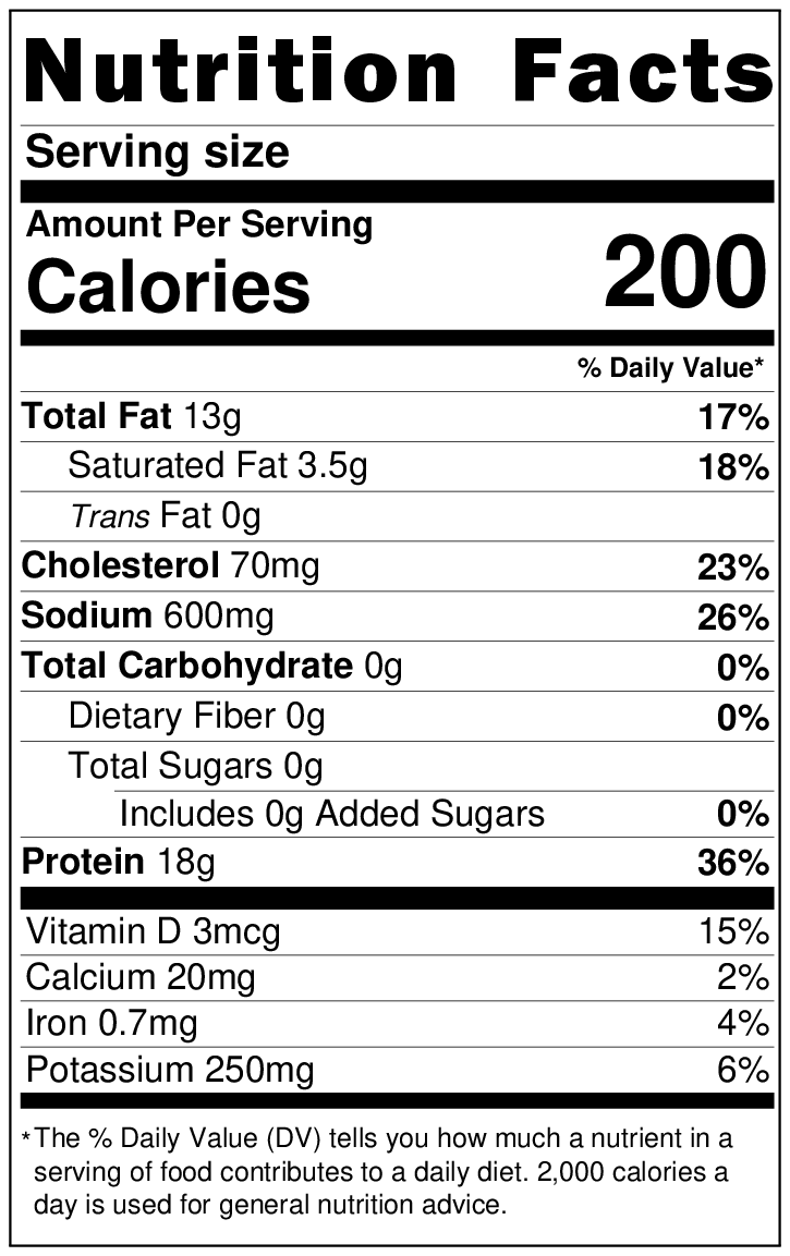 Hot Smoked Eel (Giant Baltic Eel)