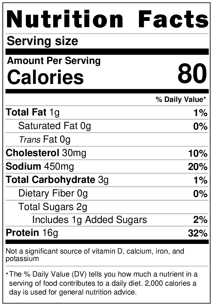 Yellow Fin Tuna Jerky