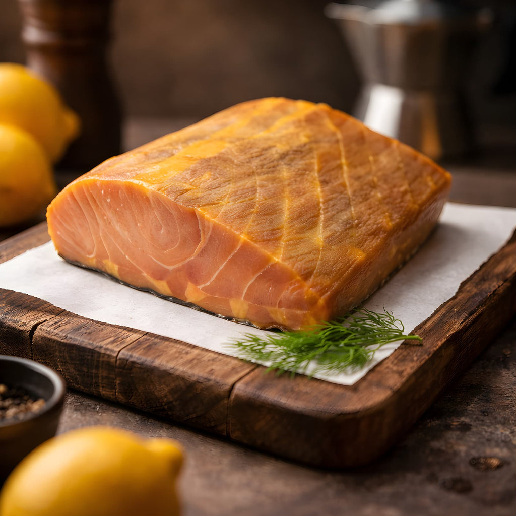Cold Smoked Siberian Sturgeon