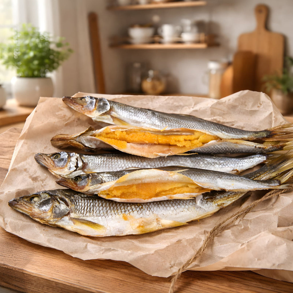 Smelt With Caviar (Semi Dry)