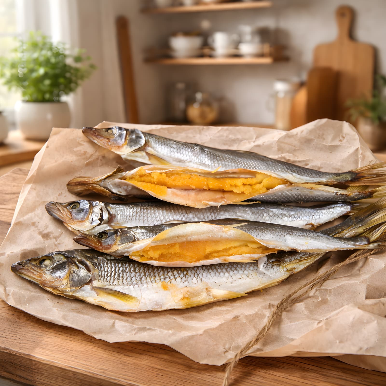Smelt With Caviar (Semi Dry)