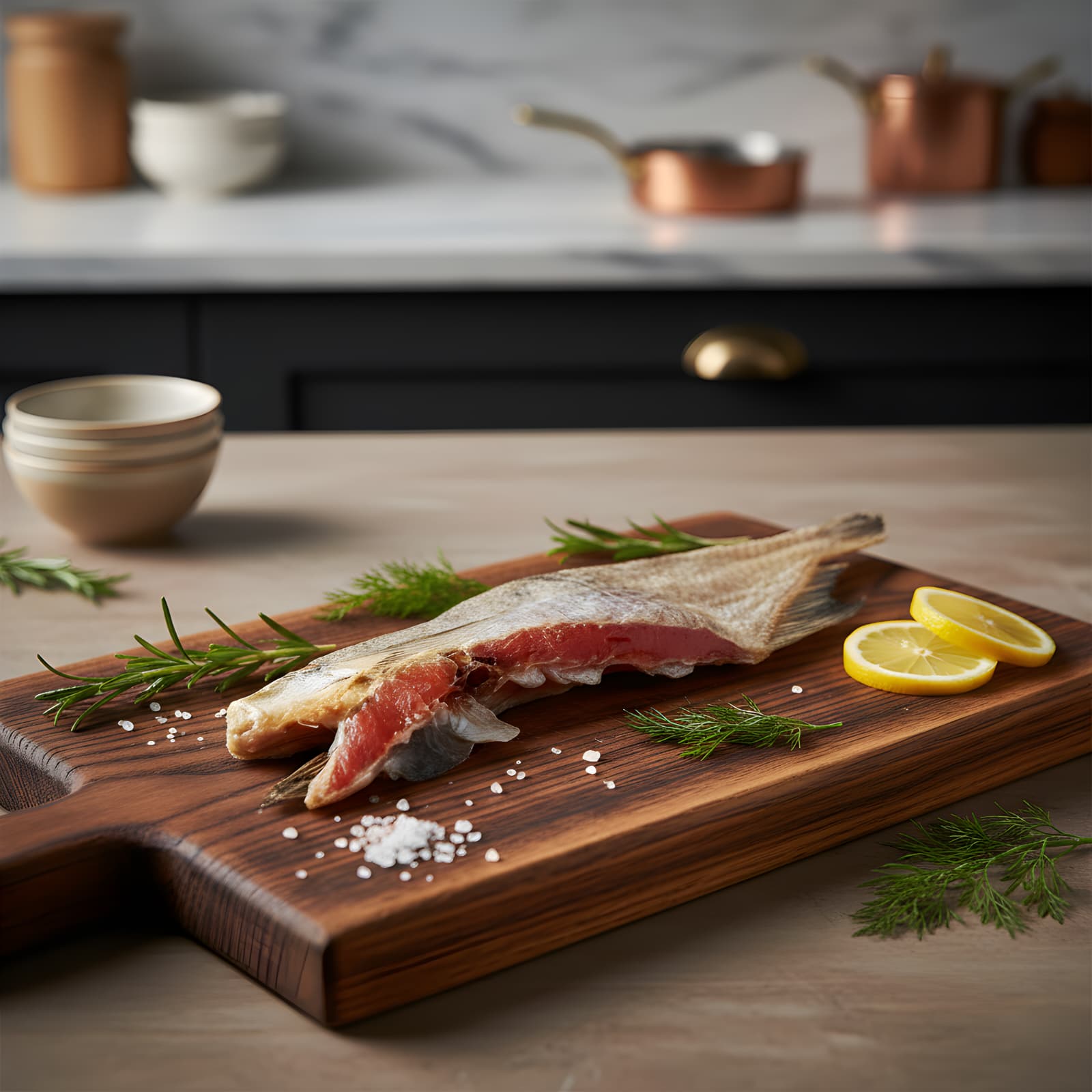 Dry Bream with Caviar (Salt Dried)