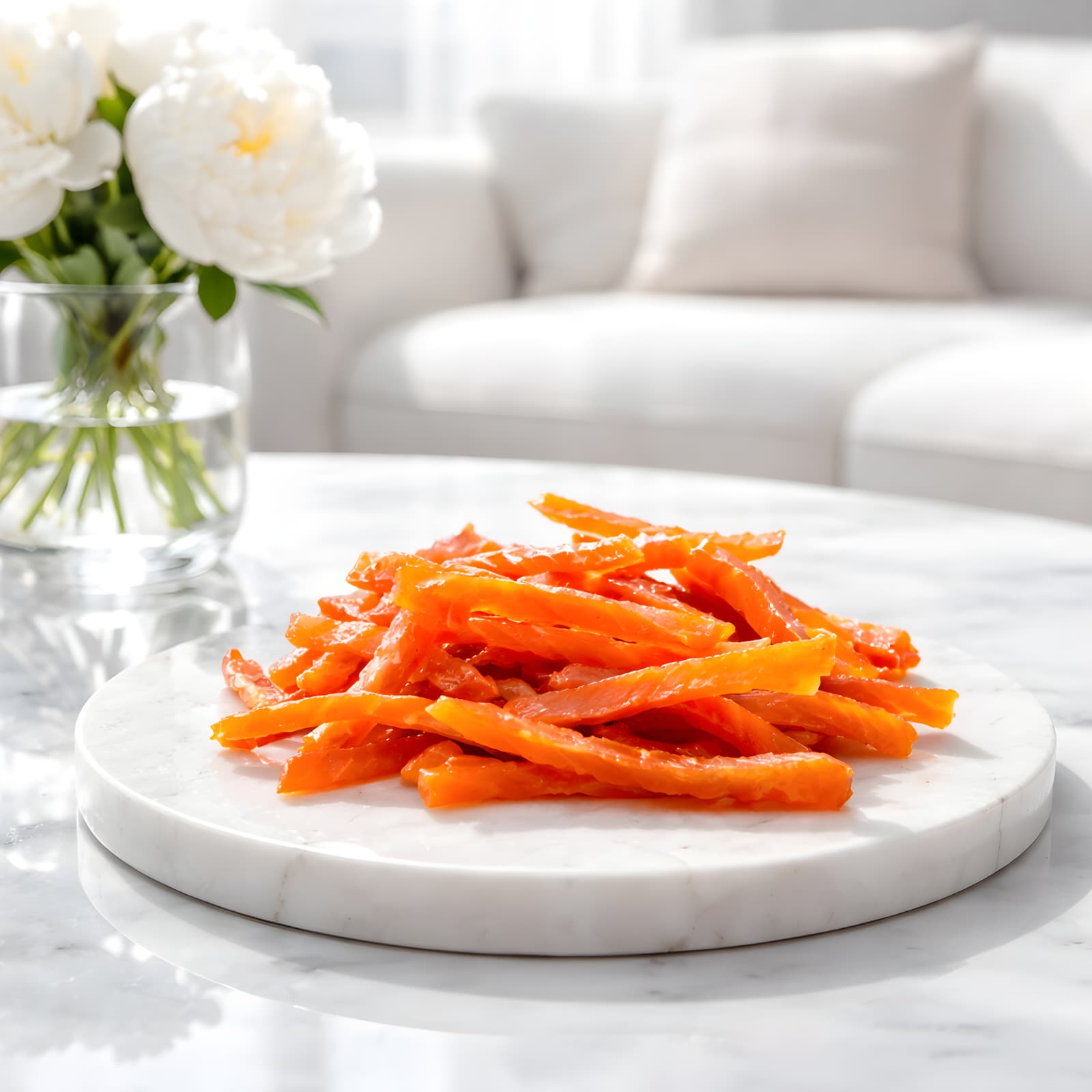 Salmon Jerky Cold Smoked (Lox Jerky)