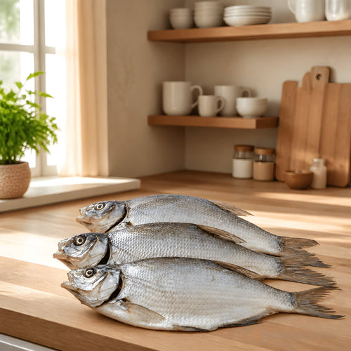 Bream "Leshch" (Semi Dry still moist) Low Salt NO CAVAIR from Ukraine