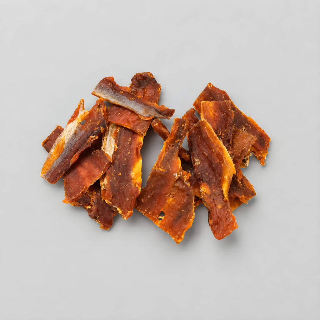Dried Yellowtail Hamachi Jerky "Vyalenoye myaso zheltokhvosta (khamachi)"
