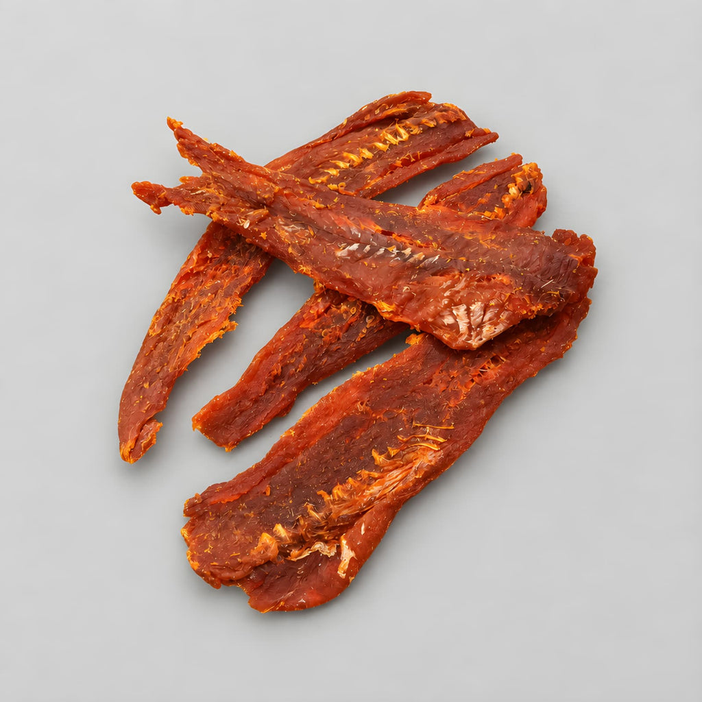 Dried Hake with Pepper & Paprika "Sushenyy Khek s Pertsem i Paprikoy"