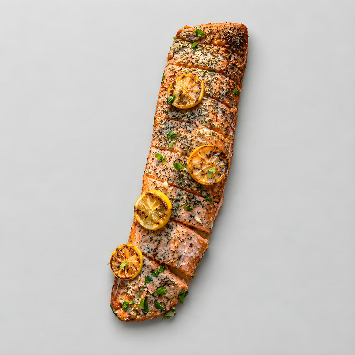 Hot Smoked Pepper Salmon